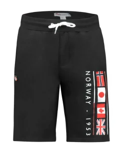 New Paurant collegeshortsit - Musta Shortsit