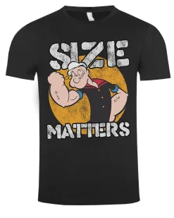 Best Popeye Size Matters t-paita - T-Paidat|Bändi- & Leffatuotteet