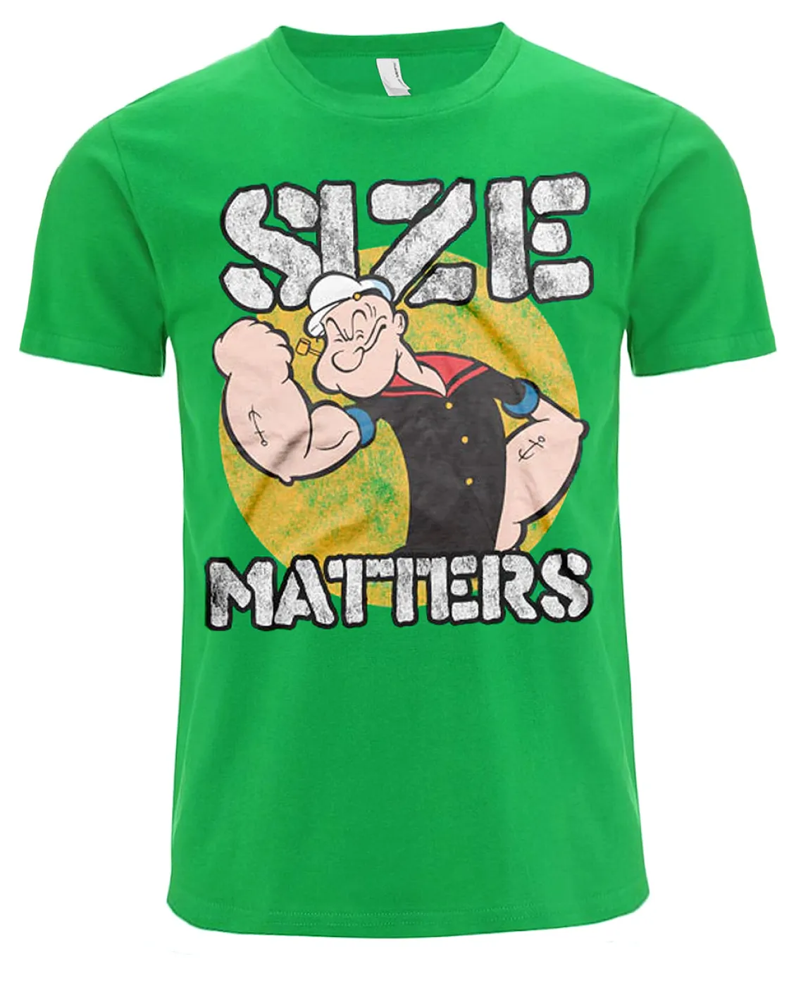 Sale Popeye Size Matters t-paita - T-Paidat|Bändi- & Leffatuotteet