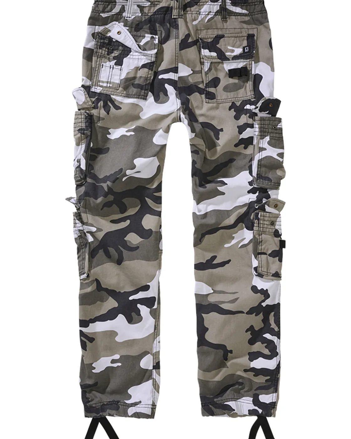 Sale Pure slim reisitaskuhousut - Valkoinen camo Housut
