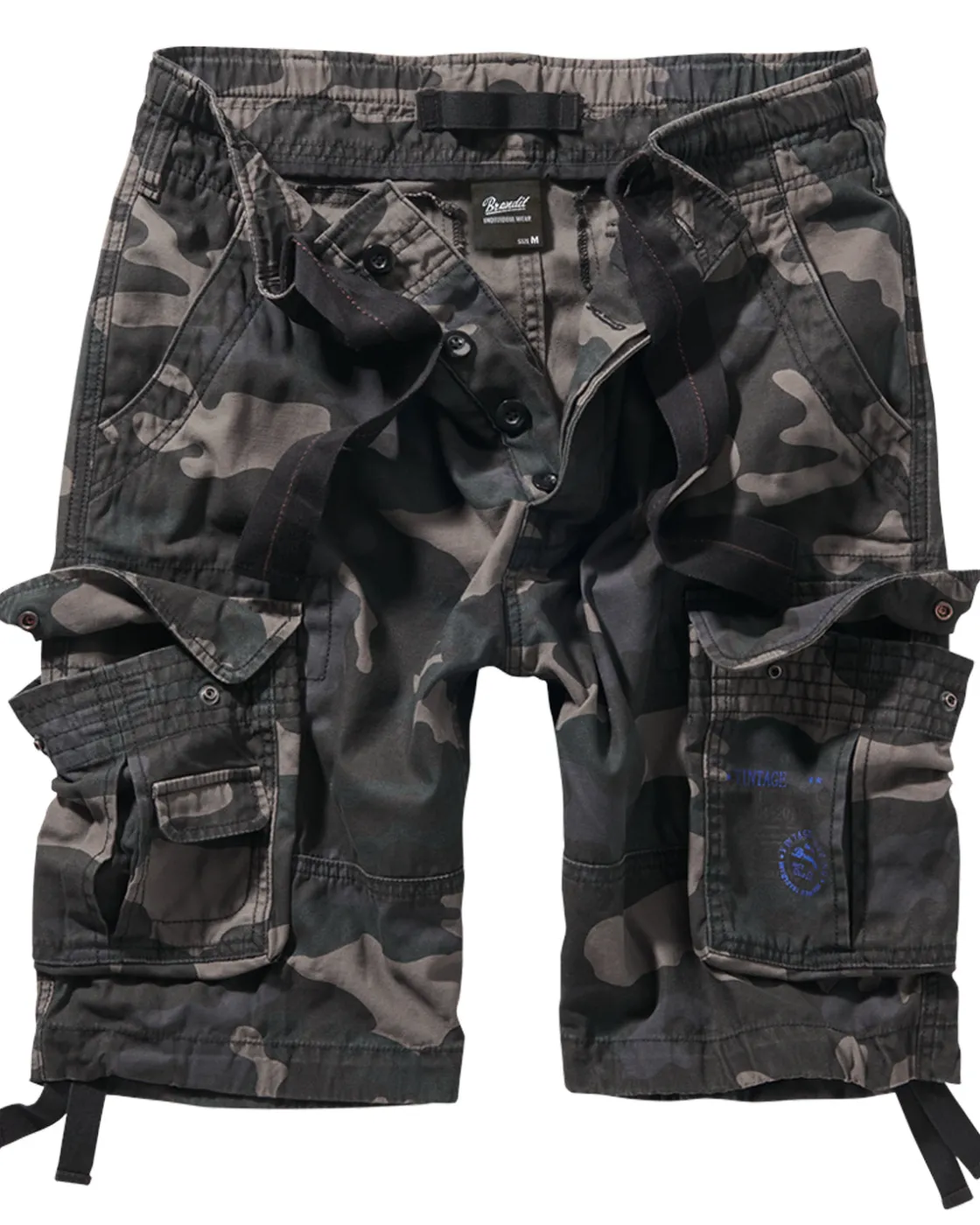 Best Pure vintage reisitaskushortsit - Tumma Shortsit