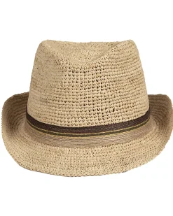 Hot Raffia Tribly Crochet Olkihattu - Beige Päähineet
