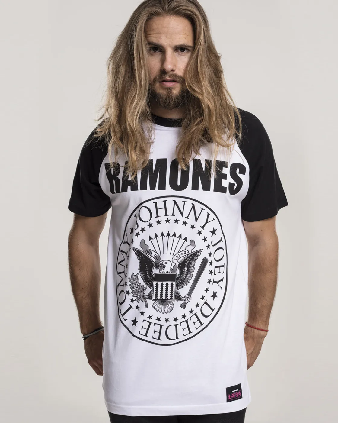 Online Ramones t-paita - Valkoinen/Musta T-Paidat|Bändi- & Leffatuotteet