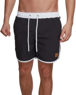 New Retro uimashortsit - /Valkoinen Shortsit