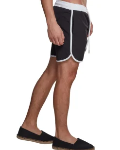 New Retro uimashortsit - /Valkoinen Shortsit