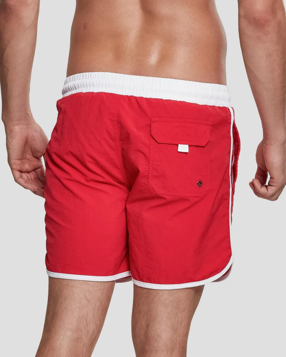 Outlet Retro uimashortsit - /Valkoinen Shortsit