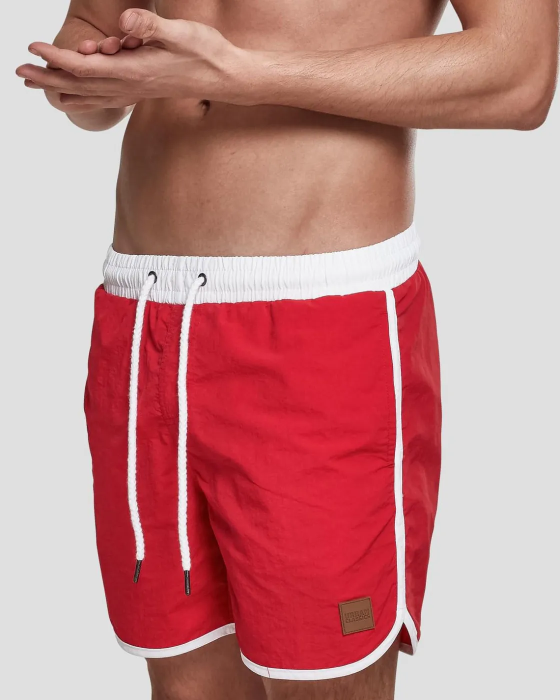 Outlet Retro uimashortsit - /Valkoinen Shortsit
