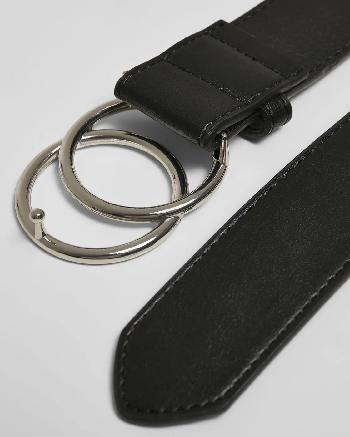 Hot Ring buckle keinonahkavyö - /Hopea Vyöt