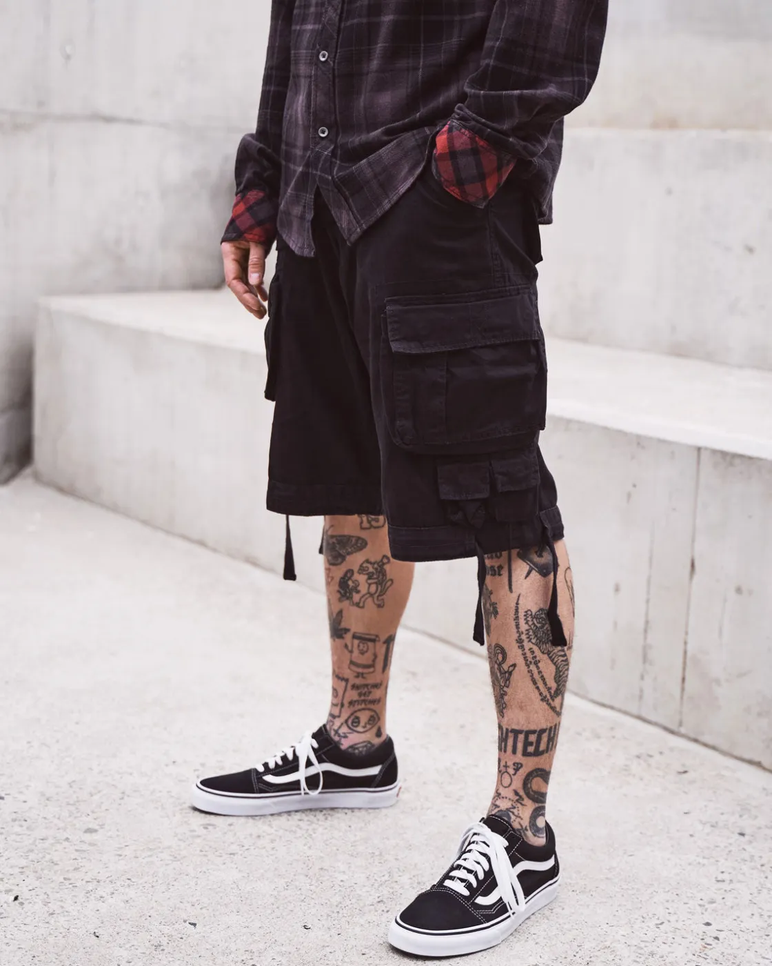 Clearance Savage reisitaskushortsit - Shortsit