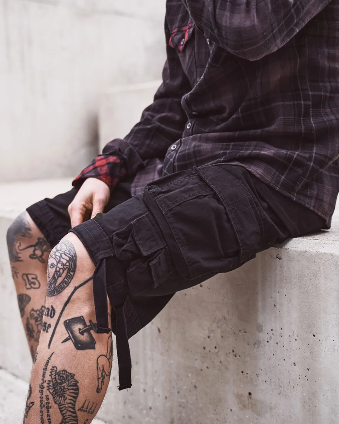 Clearance Savage reisitaskushortsit - Shortsit