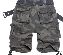 Savage reisitaskushortsit - Tumma Shortsit