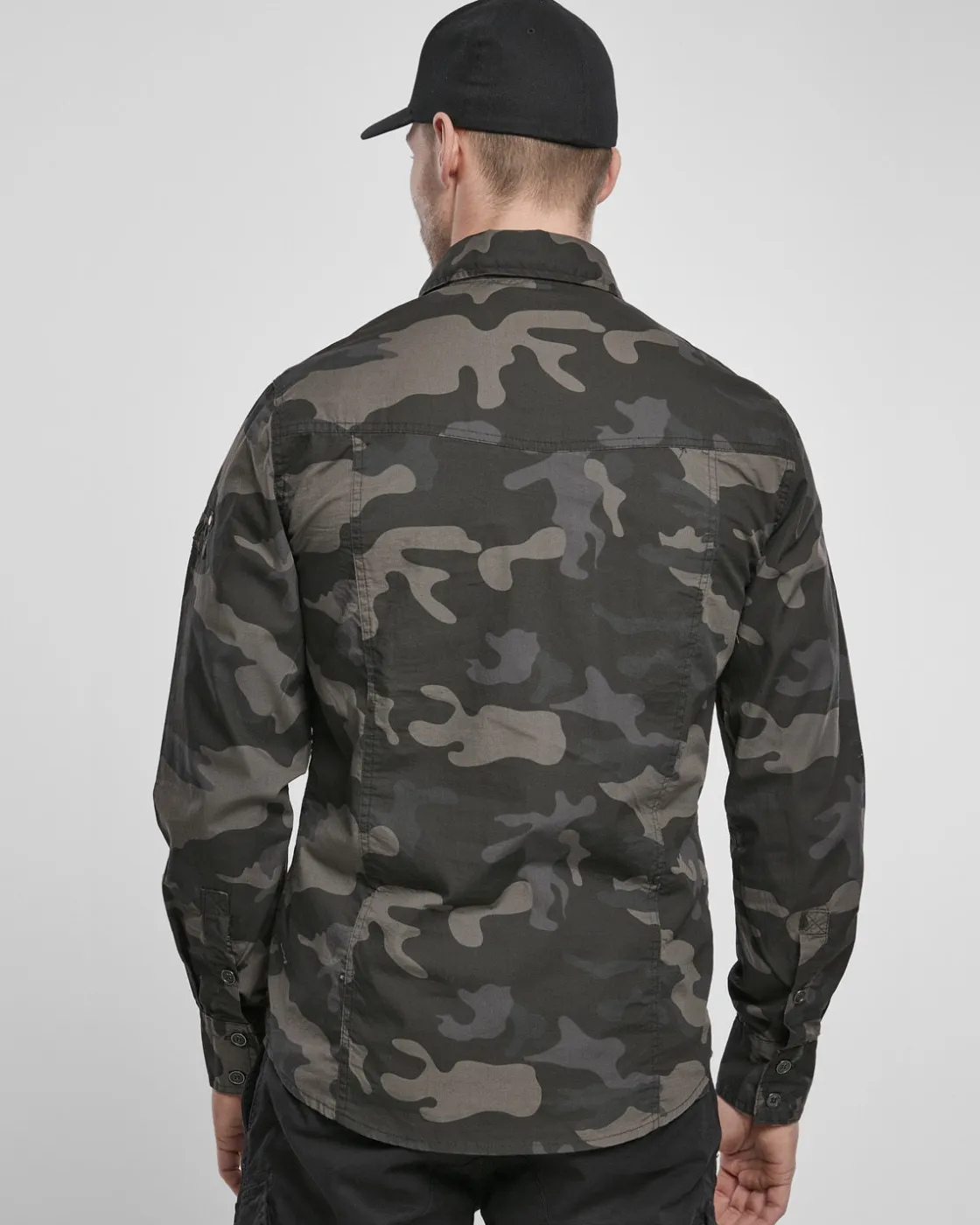 Clearance Slim worker kauluspaita - Tumma Kauluspaidat