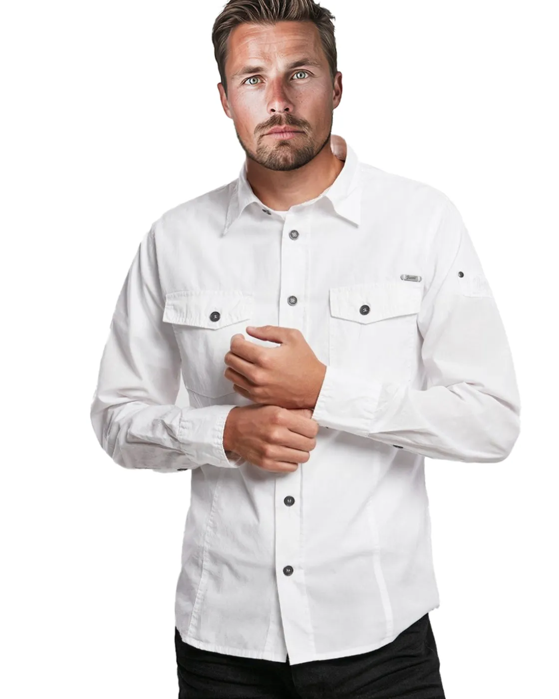 Discount Slim worker kauluspaita - Kauluspaidat