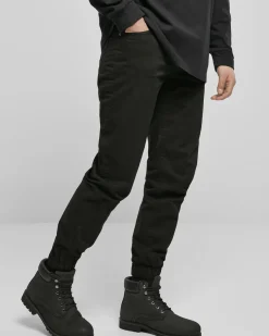 Hot Twill housut - Musta Housut