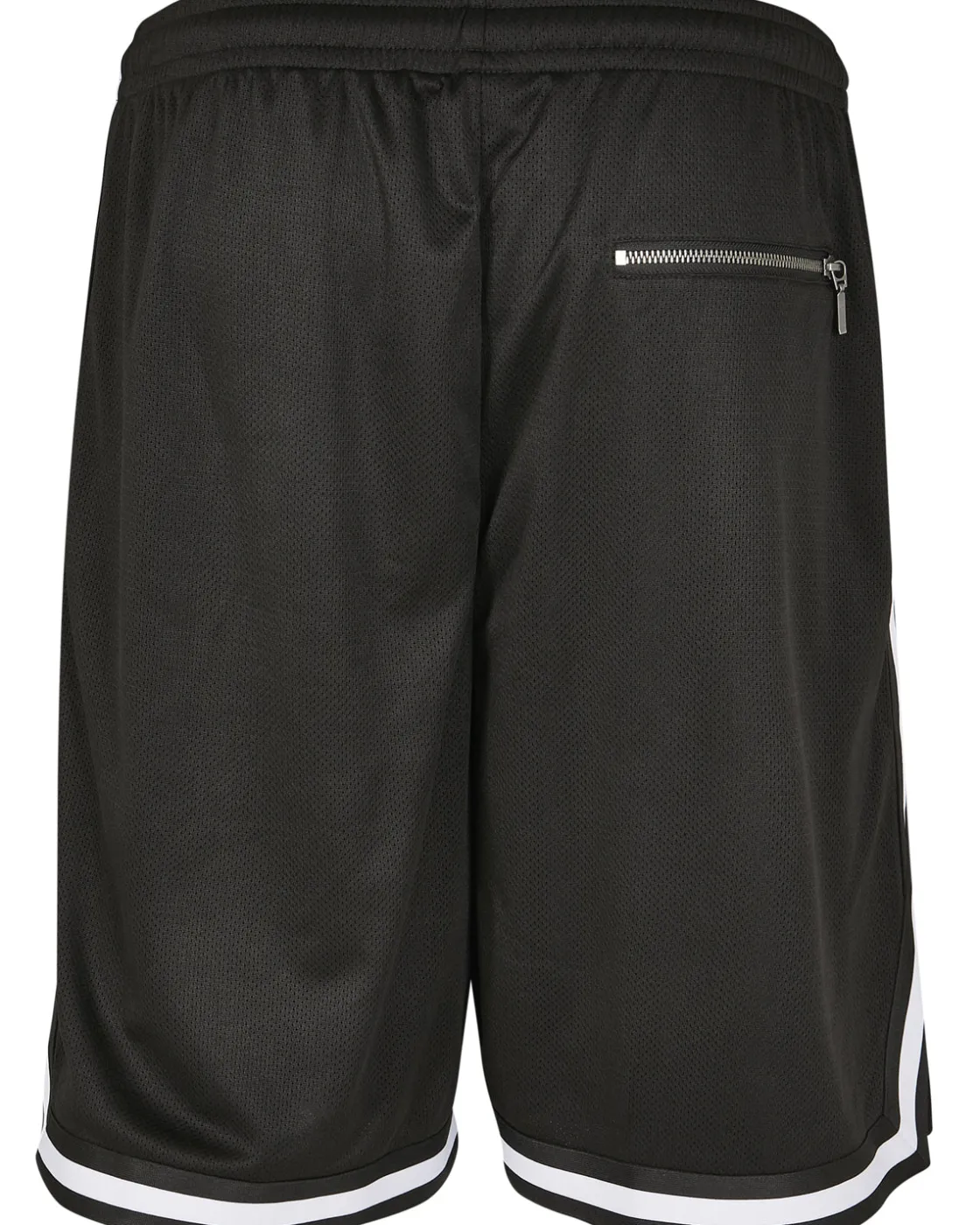 Online Stripe mesh shortsit - Musta/Valkoinen Shortsit