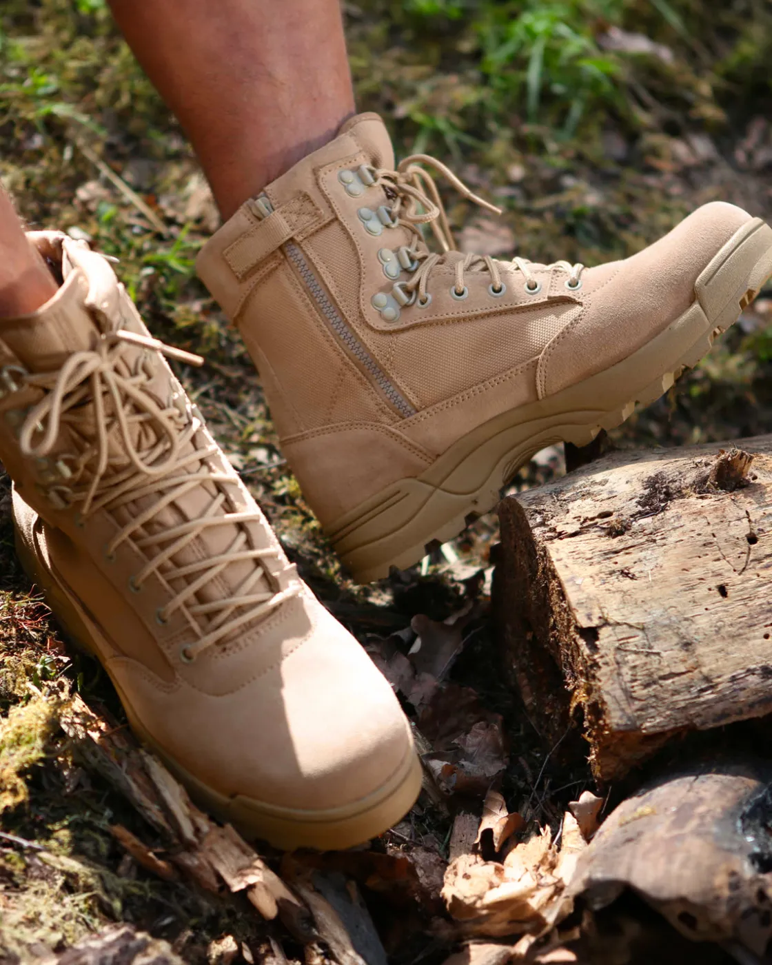 Clearance Tactical 9 eylet zipper maiharit - Bootsit & Maiharit