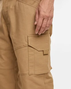 New Tactical Ripstop reisitaskuhousut - Kameli Housut