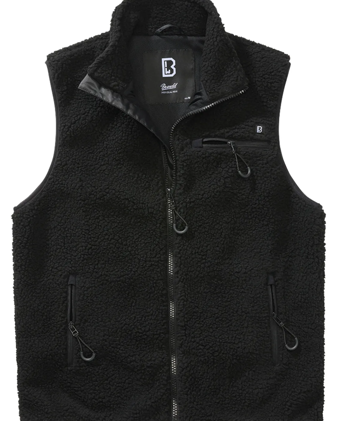 New Teddyfleece liivi - Musta Takit