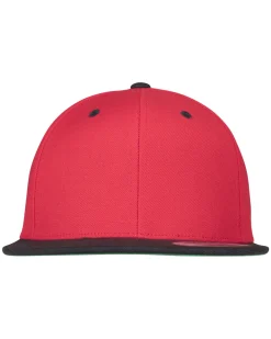 Clearance 2-Tone classic snapback - Punainen/Musta Päähineet