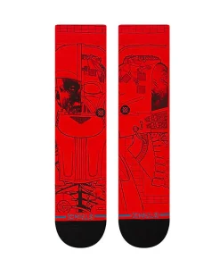 Discount Vader SW Crew sukat - Punainen Sukat