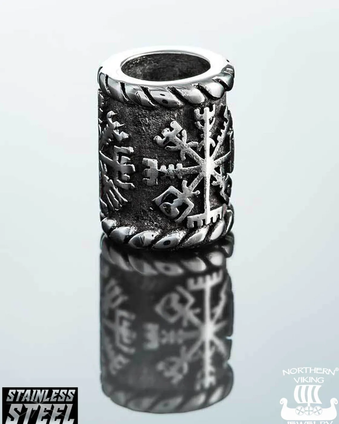 Discount Vegvisir partakoru - Teräs Parranhoito|Korut