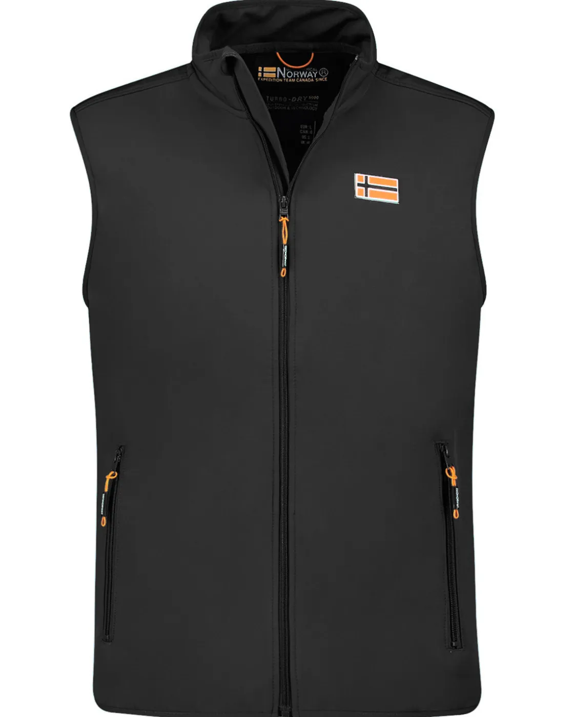 New Vesk softshell-liivi - Musta Takit