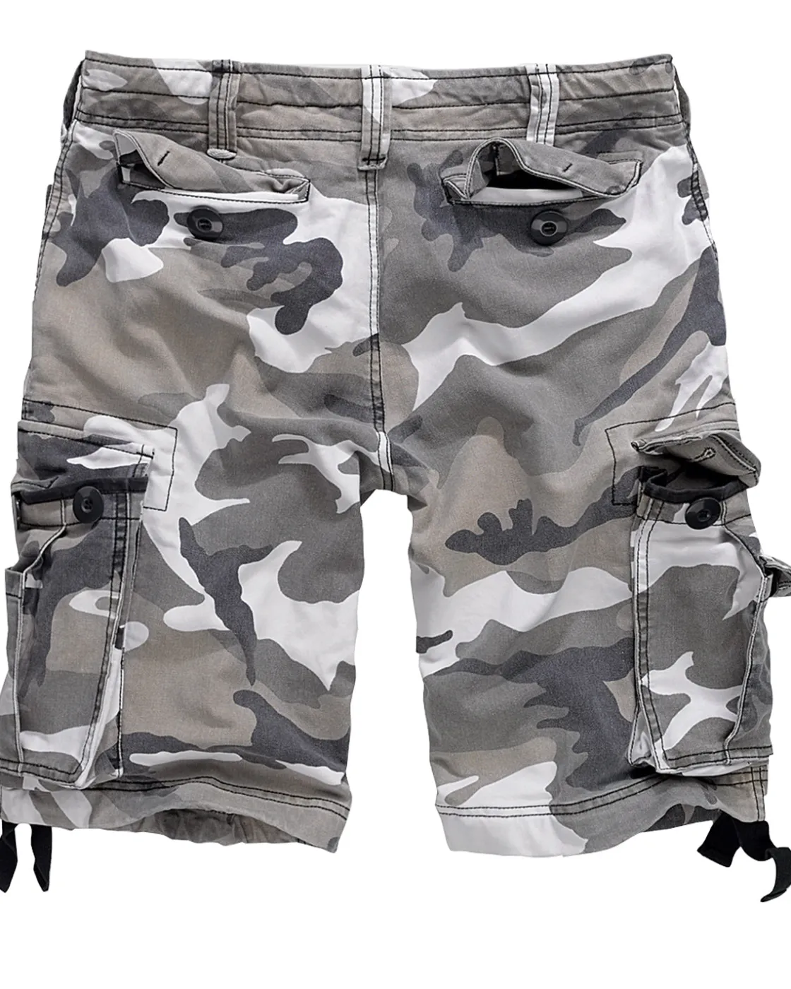 Clearance Vintage reisitaskushortsit - Valkoinen Shortsit