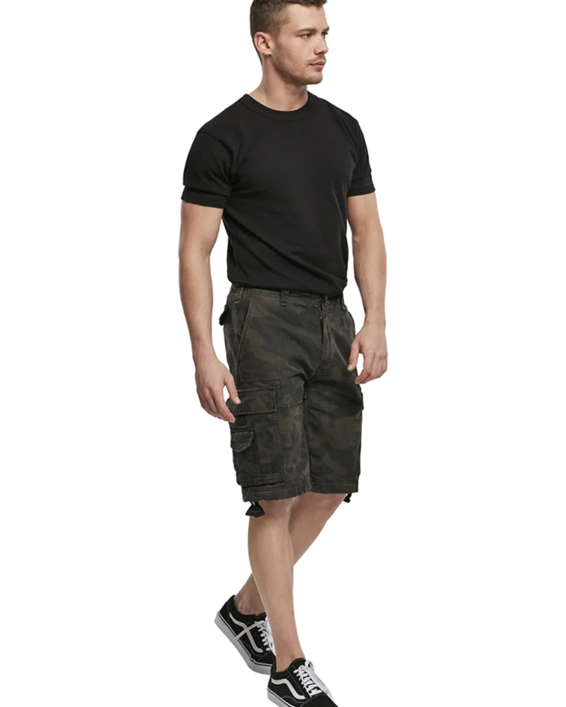 Clearance Vintage reisitaskushortsit - Tumma Shortsit