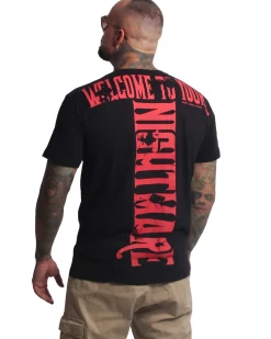 Clearance Welcome t-paita - Musta T-Paidat